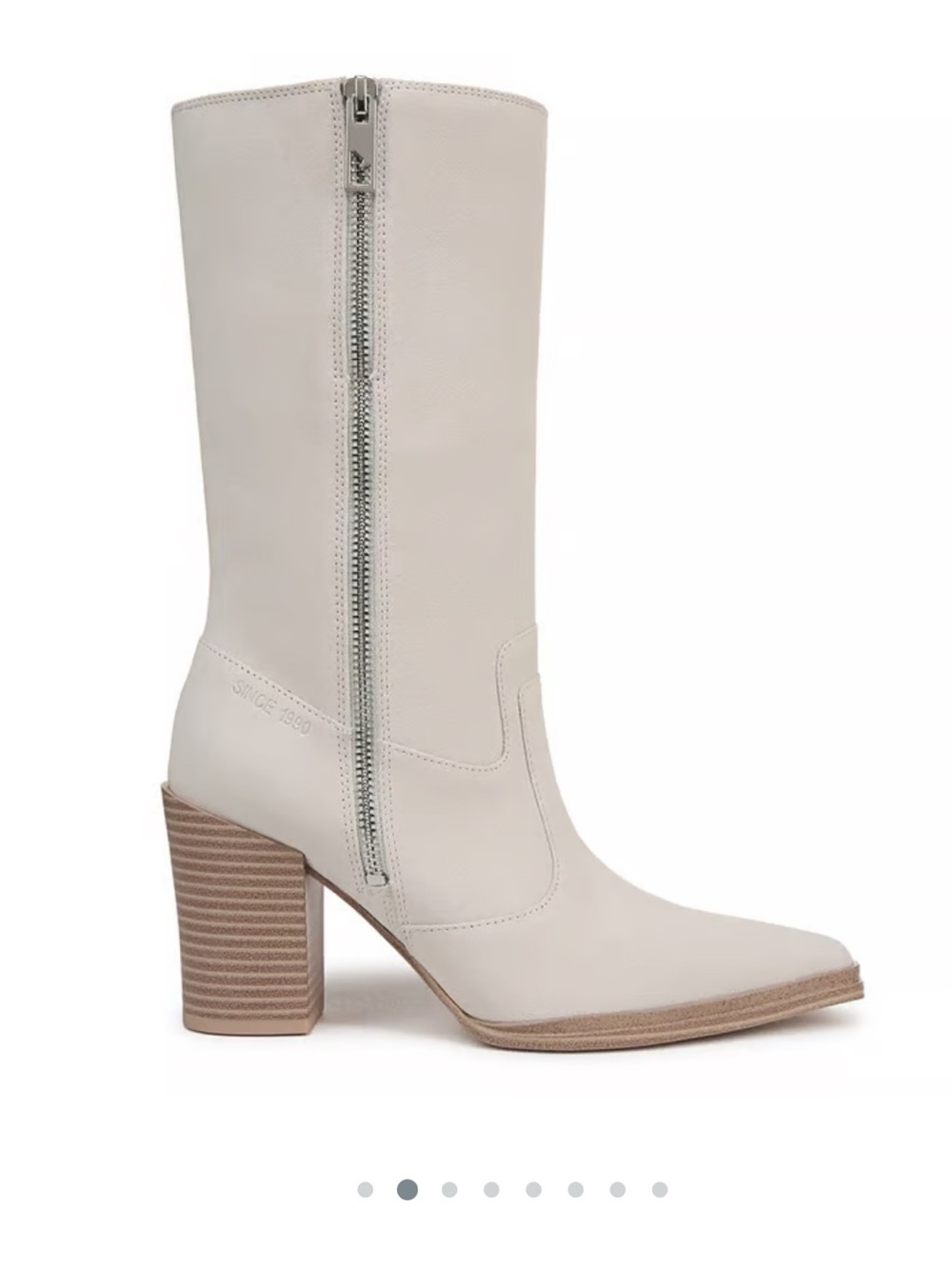 Women's Jaxon Mid Calf Boot Gray Suede size 9